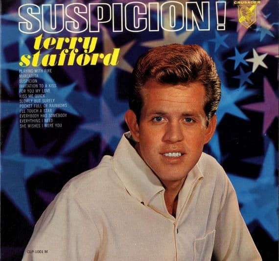 Terry Stafford - Suspicion ! (CLP 1001) Ex/M-