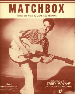 Terry Wayne - Matchbox - Mint - Carl Perkins Cover Version