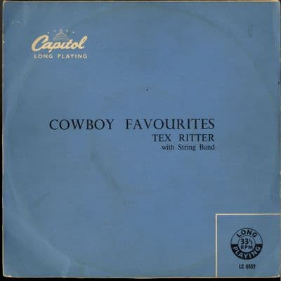 Tex Ritter - Cowboy Favourites (LC 6552) 10