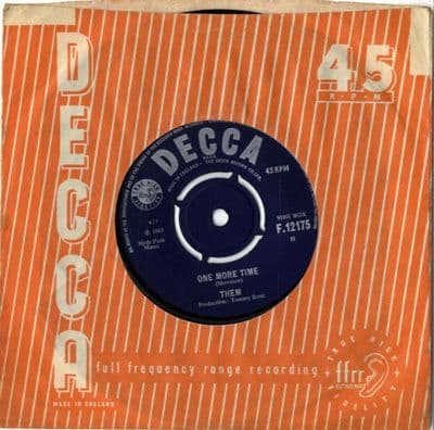 Them - One More Time/How Long Baby (F 12175)
