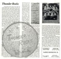 Thunder Rocks - On The Rampage (5005) With 4 Page Insert - M-
