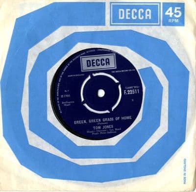 Tom Jones - Green Green Grass Of Home/Promise Her Anything (F 22511)