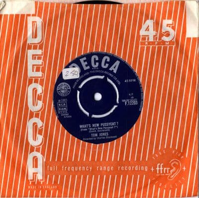 Tom Jones - What's New Pussycat/The Rose (F 12203)