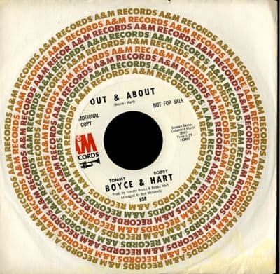 Tommy Boyce & Bobby Hart - Out & About (858) Promo - M-