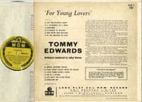 Tommy Edwards - For Young Lovers (C-791)