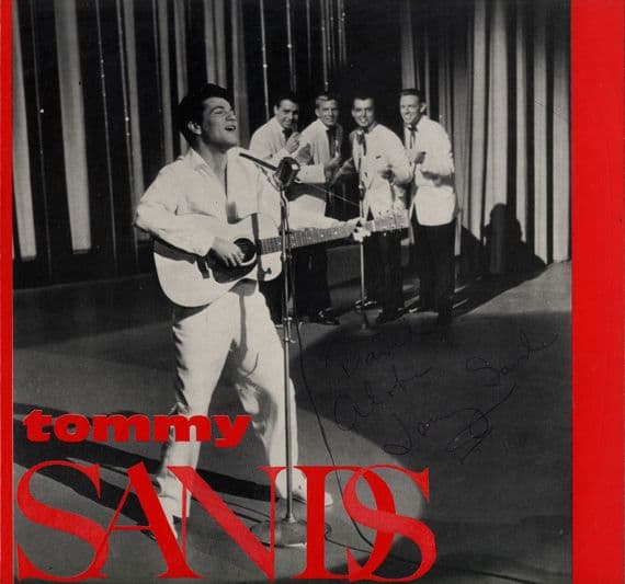 Tommy Sands - Blue Ribbon Baby - The Worryin' Kind - Maybelline (3001) AUTOGRAPHED - M-