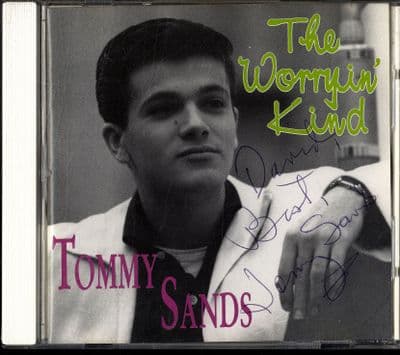 Tommy Sands - The Worryin' Kind - Bear Family CD  - Autographed