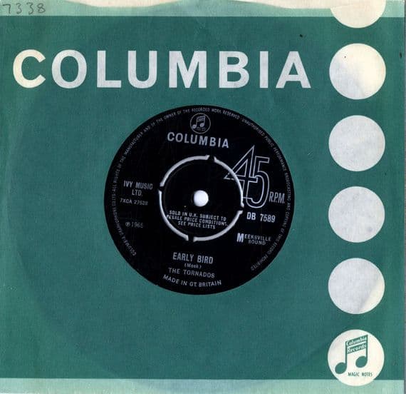 Tornados,The - Early Bird/Stompin' Through the Rye (DB 7589)