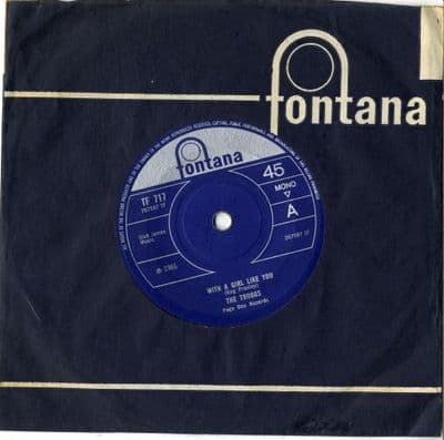 Troggs,The - With A Girl Like You/I Want You (TF 717)