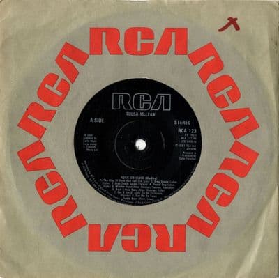 Tulsa McLean - Rock On Elvis I(Medley) RCA 123 - M-