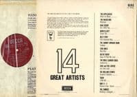 Various - 14 New Recordings (LK 4695) Stones - Applejacks - Zombies - Ex/Ex