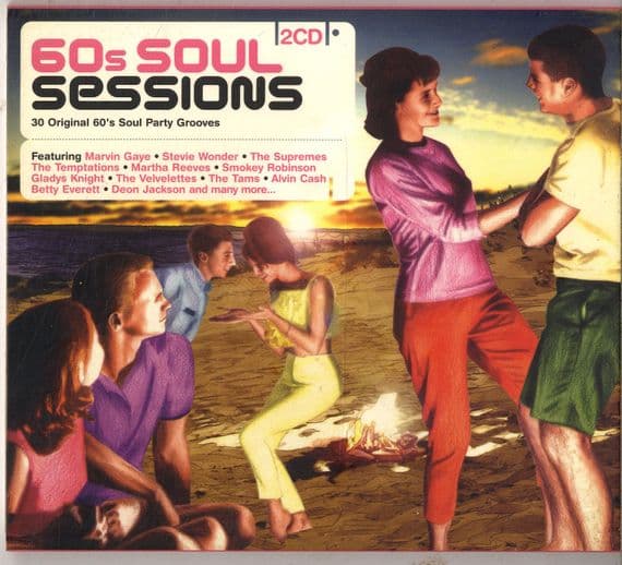 Various - 60's Soul Sessions - 2 CD Set - Supremes - Ad-Libs - Tams - Otis Clay