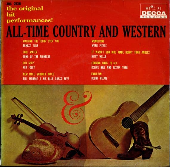 Various Artists - All-Time Country And Western (JDL 2128) Japan 10