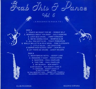 Various Artists - Grab This & Dance Vol. 5 (GTDLP 005) M-