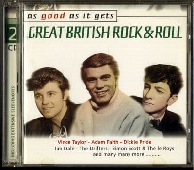 Various Artists - Great British Rock & Roll - 2 CD Set - 63 Tracks