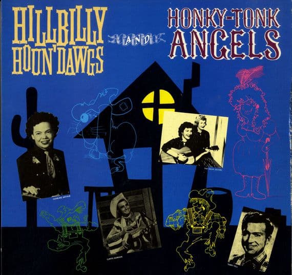 Various Artists -Hillbilly Houn' Dogs and Honky-Tonk Angels  (33-008) Ex/M-