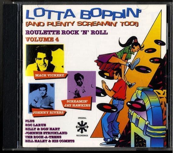 Various Artists - Lotta Boppin' - Roulette Rock 'n' Roll Volume 4 - Sequel CD