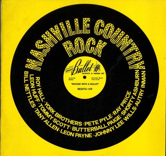 Various Artists - Nashville Country Rock  - Boogie With A Bullet (109) M-