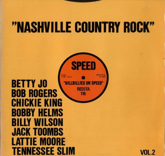 Various Artists - Nashville Country Rock Vol. 2 - Hillbillies On Speed (RLP 116) M-