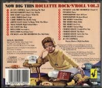Various Artists - Now Dig This - Roulette Rock 'n' Roll Volume 3 - Sequel CD