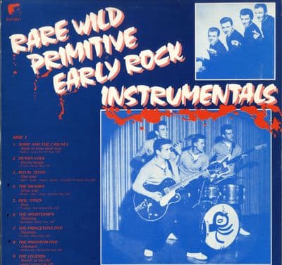 Various Artists - Rare Wild Primitive Early Rock Instrumentals (WLP 8861) M-
