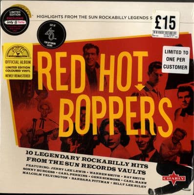 Various Artists - Red Hot Boppers (SCLP 1295) Red Vinyl 10