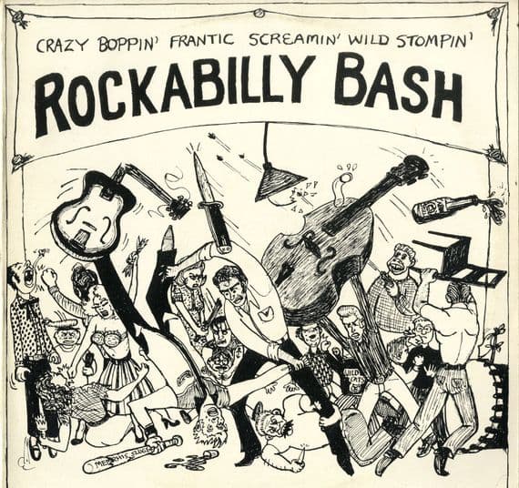 Various Artists - Rockabilly Bash (BOPL 100) M-
