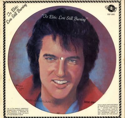 Various Artists - To Elvis Love Still Burning (FSP 1001) Picture Disc - M-