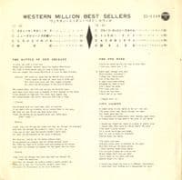 Various Artists - Western Million Best Sellers (ZL 1146) Japan 10