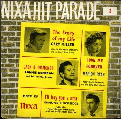 Various - Nixa Hit Parade 3 (NEP 24071) - Gary Miller - Marion Ryan