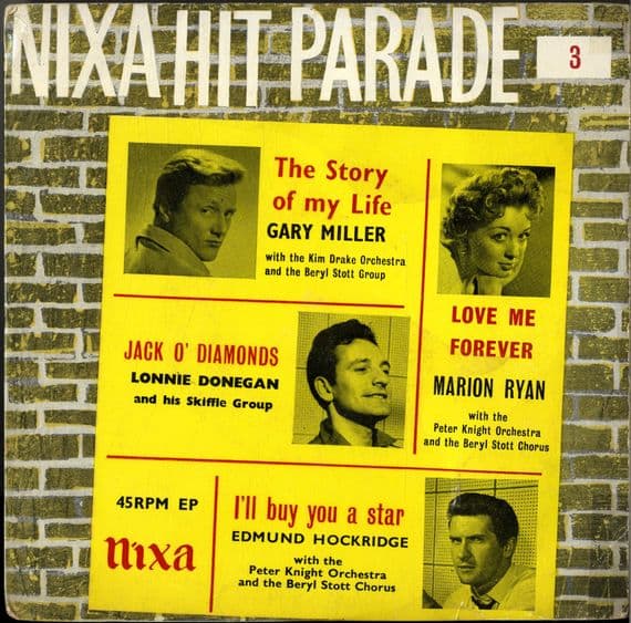 Various - Nixa Hit Parade 3 (NEP 24071) - Gary Miller - Marion Ryan