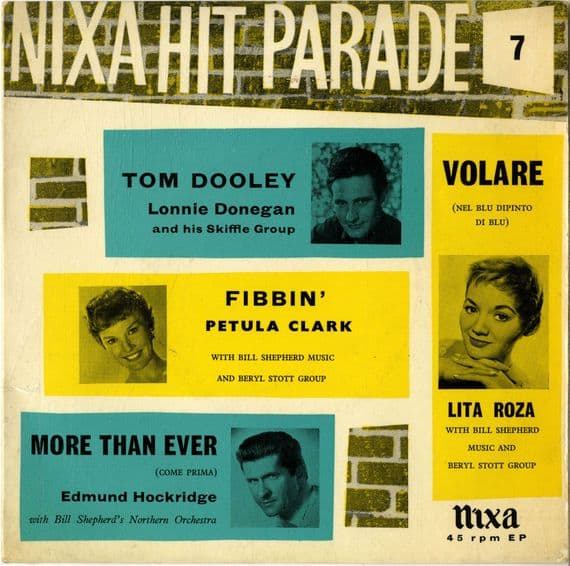 Various - Nixa Hit Parade 7 (NEP 24071) -Lita Rozsa - Lonnie Donegan