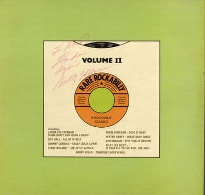 Various - Rare Rockabilly Vol. 2 (MCFM 2789) Autographed by Bobby Helms