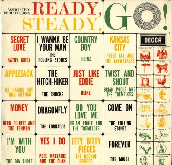Various - Ready Steady Go ! (LK 4577) Rolling Stones - Heinz - Mojos  (LK 4577) Ex/Ex