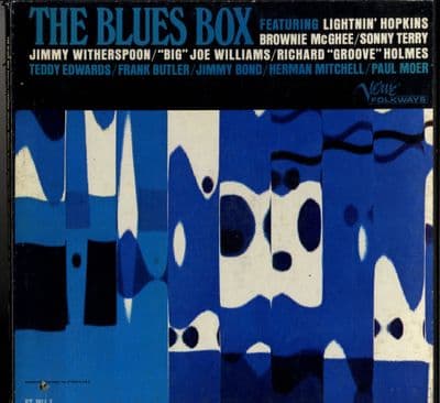 Various - The Blues Box (3011-3) 3 x LP Box Set - Pete Seeger - Lightnin' Hopkins etc.