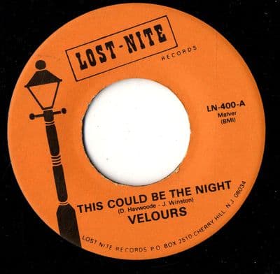 Velours - This Could Be the Night/Hands Across The Table (LN 400) New