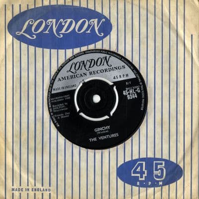 Ventures,The - Ginchy/Lullaby Of The Leaves (HL-G 9344)