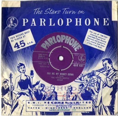 Vipers Skifflle Group,The - Pay Me My Money Down/Homing Bird (R 4351) Ex