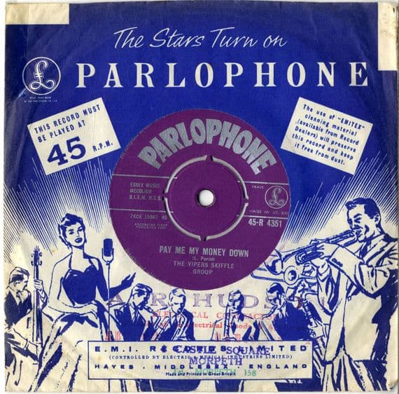 Vipers Skifflle Group,The - Pay Me My Money Down/Homing Bird (R 4351) Ex