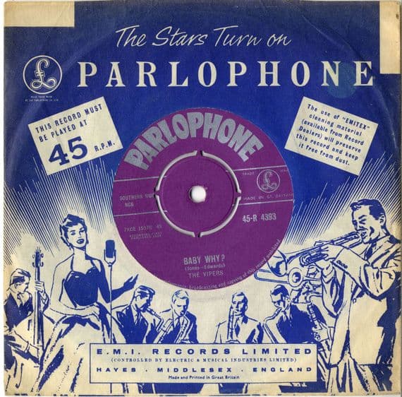 Vipers,The - Baby Why ?/No Other Baby (R 4393) Ex