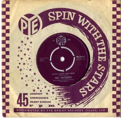 Viscounts,The - Mama's Doin' The Twist/I'm Going-But I'll Be Back (15414)