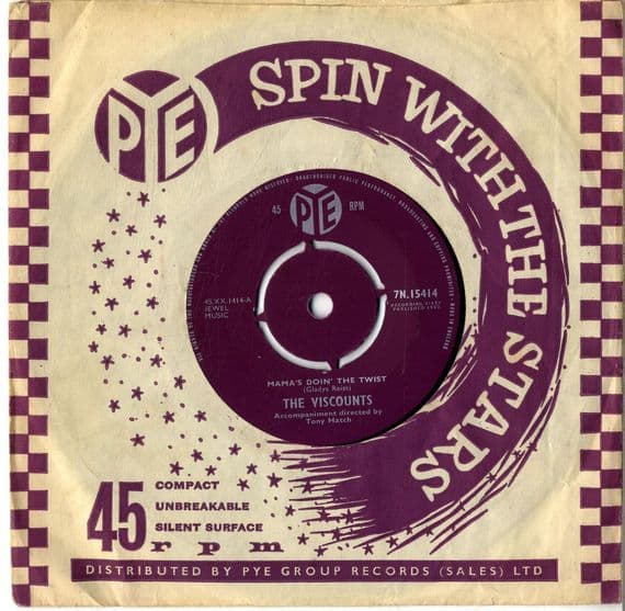 Viscounts,The - Mama's Doin' The Twist/I'm Going-But I'll Be Back (15414)
