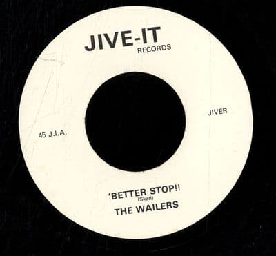 Wailers,The - Better Stop - Voxpoppers - Come Back Little Girl - Jive-It - M-