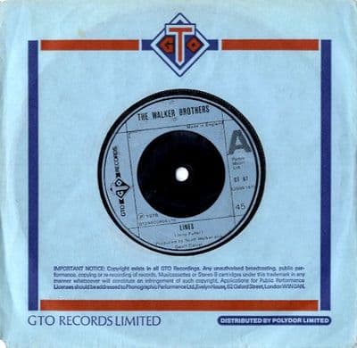 Walker Brothers,The - Lines/First Day (GT 67) M-