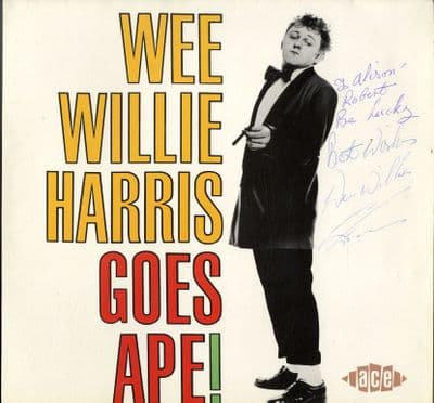 Wee Willie Harris - Goes Ape (CHA 178) Gatefold Sleeve - AUTOGRAPHED - M-