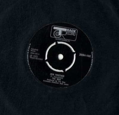 Who,The - Join Together/Baby Don't You Do It (2094-102) M-