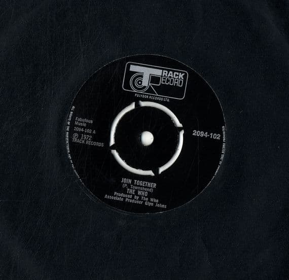 Who,The - Join Together/Baby Don't You Do It (2094-102) M-