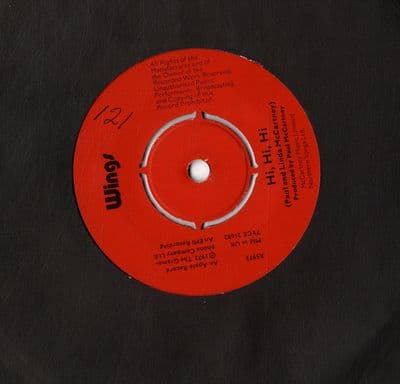 Wings - Hi,Hi,Hi/C Moon (R 5973)