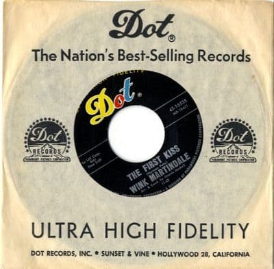 Wink Martindale - The First Kiss/Our Love Affair (16555) M-