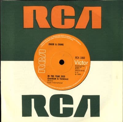 Zager & Evans - In The Year 2525/Little Kids (1860) M-